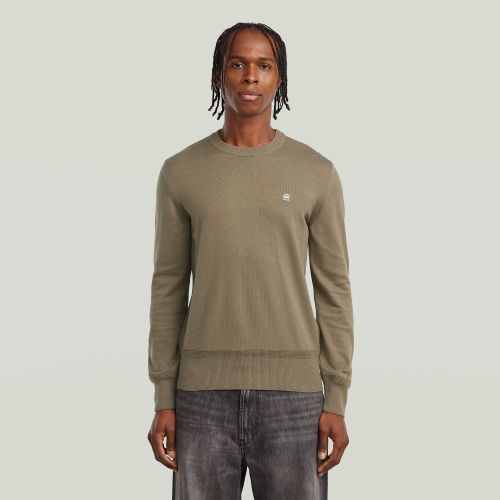 Core Knitted Sweater - Brown - Men - G-Star RAW - Modalova