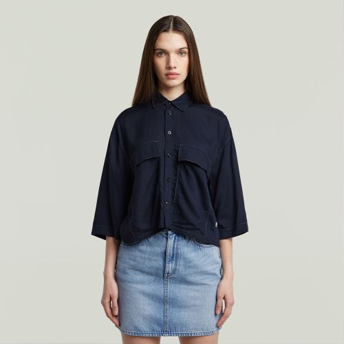 Boxy Shirt - Dark blue - Women - G-Star RAW - Modalova