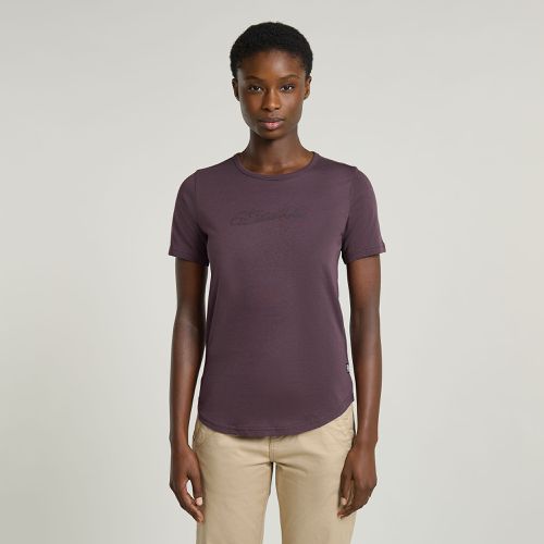 Top Autograph Slim - Morado - Mujer - G-Star RAW - Modalova