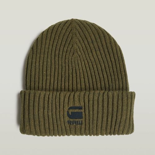 Gorro Rib Knit - Verde - Hombre - G-Star RAW - Modalova