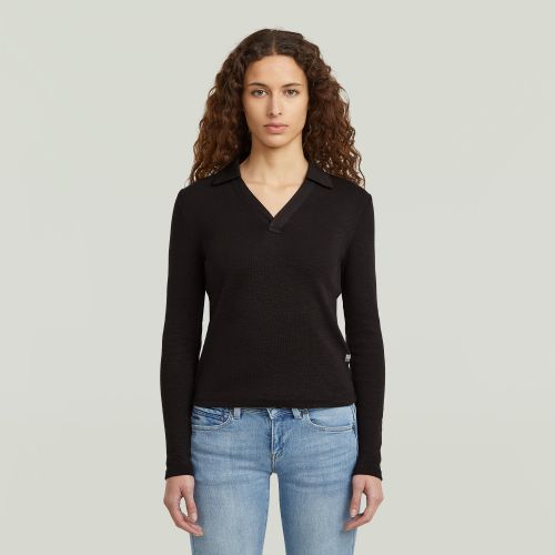Polo Slim - Negro - Mujer - G-Star RAW - Modalova