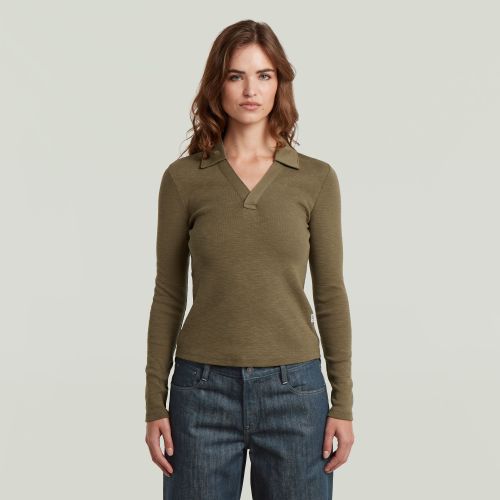 Polo Slim - Verde - Mujer - G-Star RAW - Modalova