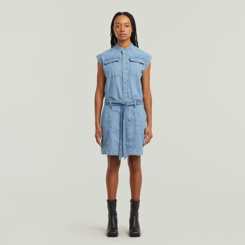 Robe Pocket - Bleu clair - Femmes - G-Star RAW - Modalova