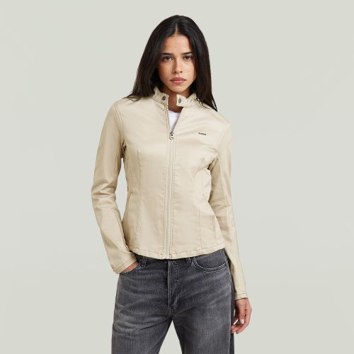 Chaqueta Lynn Biker - Beige - Mujer - G-Star RAW - Modalova