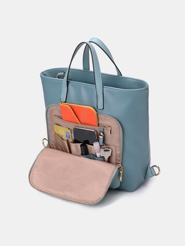 Women Multi-carry Backpack Patchwork Crossbody Bag Satchel - Brenice - Modalova