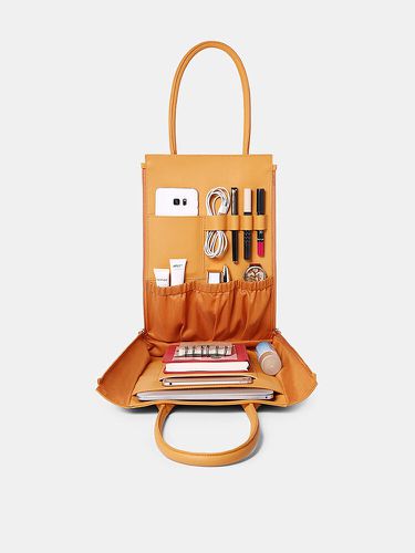 DREAMEWomen Multi-slots Casual Multifunction Cosmetic Handbag - Brenice - Modalova