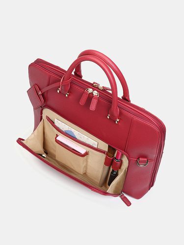 Women Designer Solid Handbag Multifunction Crossbody Bag - Brenice - Modalova