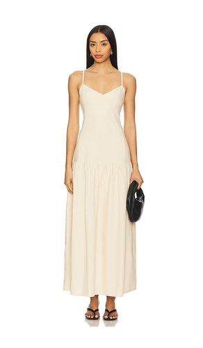Vestido de cintura baja trisha en color crema talla L en - Cream. Talla L (también en M, S, XL, XS) - 4th & Reckless - Modalova