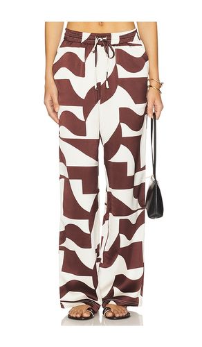 Pantalón estampado bradie en color marrón talla XL en - Brown. Talla XL (también en XS) - 4th & Reckless - Modalova