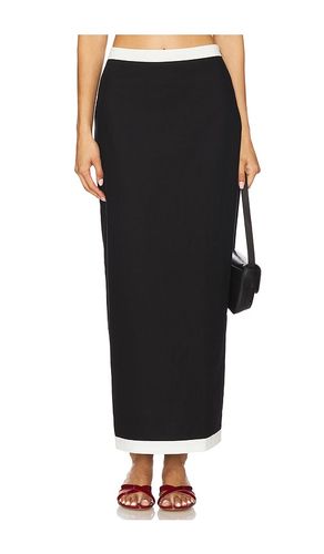 Falda maxi brea en color talla L en - Black. Talla L (también en M, S, XL, XS) - 4th & Reckless - Modalova