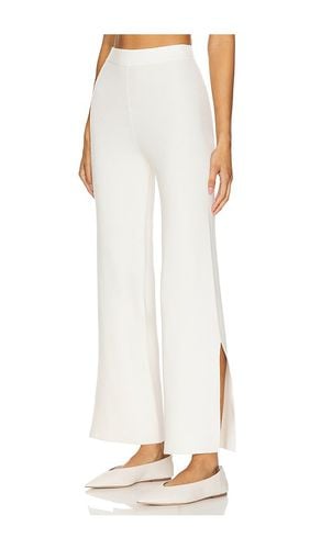 Pantalones con dobladillo dividido donna en color crema talla L en - Cream. Talla L (también en M, S, XL, XS) - 525 - Modalova