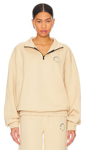 Paneled sweatshirt in color beige size M in - Beige. Size M (also in L, S, XL/1X, XS) - 7 Days Active - Modalova