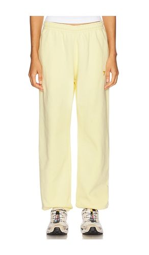 Pantalón deportivo organic fitted en color amarillo limon talla L en - Lemon. Talla L (también en M, S, XL, X - 7 Days Active - Modalova