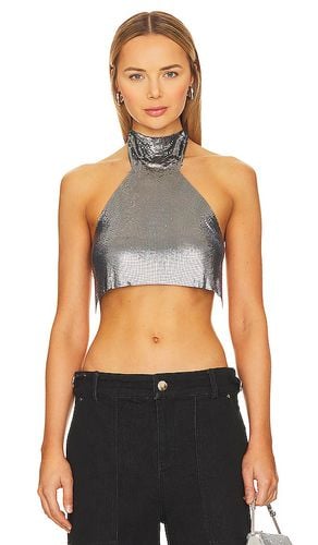 Liquid metal halter top en color metálico talla all en - Metallic Silver. Talla all - 8 Other Reasons - Modalova