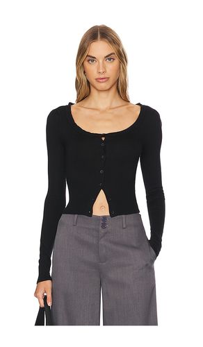 Tessa cardigan top en color talla L en - Black. Talla L (también en M, S, XS) - ALL THE WAYS - Modalova