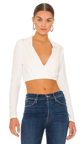 Luisa collar crop top en color talla XXS en - White. Talla XXS (también en XS, S, M, L, XL) - ALL THE WAYS - Modalova