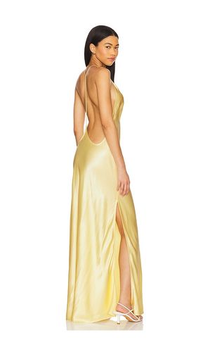 Maxivestido justina en color limon talla L en - Lemon. Talla L (también en M) - Anna October - Modalova