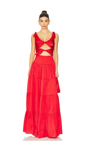 Maxivestido aymie en color talla L en - Red. Talla L (también en M) - Anna October - Modalova