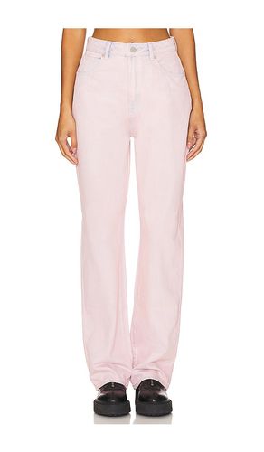 Pierna recta carrie en color rosado talla 23 en - Pink. Talla 23 (también en 24, 25, 26, 27, 28, 29, 30, 31, 32, 33, 34) - Abrand - Modalova