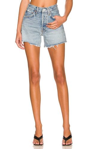 Short largo parker en color denim claro talla 23 en - Denim-Light. Talla 23 (también en 24, 25, 26, 27, 28, 29, 30, 31, 32, 33, 34 - AGOLDE - Modalova