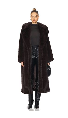 Ebony Shearling Coat in . Taglia S, XS - AGOLDE - Modalova