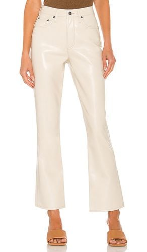 Recycled Leather Relaxed Boot Pant in . Size 24, 26 - AGOLDE - Modalova