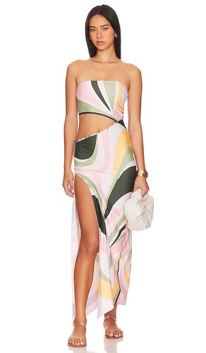 X Revolve Gwen Vitreo Midi Dress in ,. Taglia M - Agua Bendita - Modalova