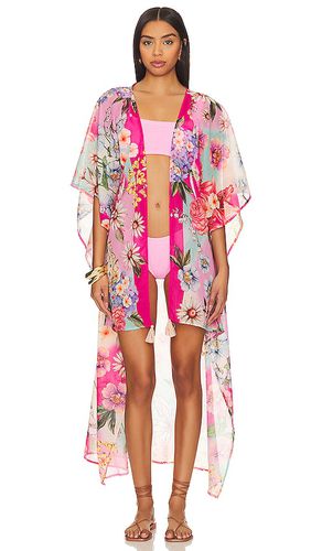 X revolve dara kimono en color rosado talla all en - Pink. Talla all - Agua Bendita - Modalova
