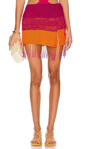 X Revolve Daily Pareo Mini Skirt in . Taglia L, S, XL - Agua Bendita - Modalova