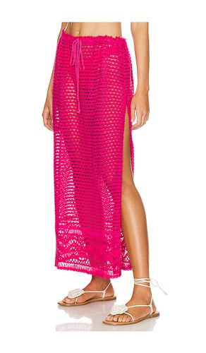 Falda maxi plum en color talla S en - Fuchsia. Talla S (también en L, M) - Agua Bendita - Modalova