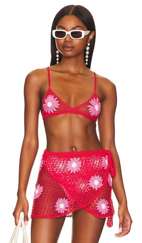 Top bralette lynn en color rojo talla L en & - . Talla L (también en S, XL, XS) - Agua Bendita - Modalova