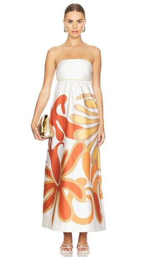 Algae Strapless Long Dress in . Size M - ADRIANA DEGREAS - Modalova