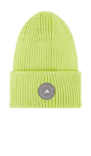 Gorro beanie en color verde talla all en & - Green. Talla all - adidas by Stella McCartney - Modalova