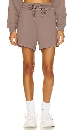 Truecasuals terry short en color taupe talla M en - Taupe. Talla M (también en XS) - adidas by Stella McCartney - Modalova