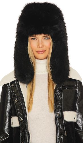 Faux Fox Trapper Hat in - Adrienne Landau - Modalova