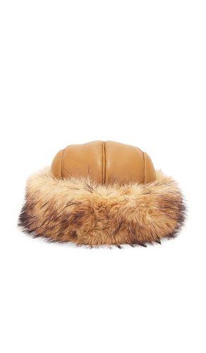 The Esme Faux Fur Hat in - Adrienne Landau - Modalova