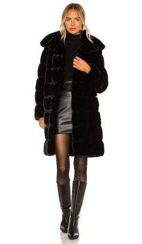 Faux Fur Long Coat in . Size S - Adrienne Landau - Modalova