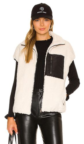 Faux lamb vest in color cream size L in & - Cream. Size L (also in M) - Adrienne Landau - Modalova