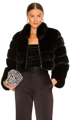 Faux fox fur jacket in color size M in - . Size M (also in S) - Adrienne Landau - Modalova
