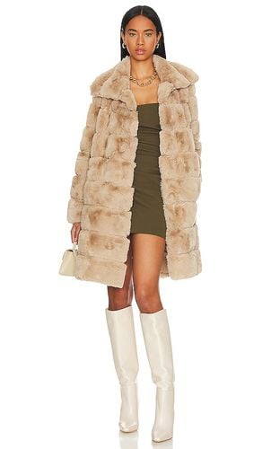 Chaqueta faux fur en color beige talla S en - Beige. Talla S (también en L, M) - Adrienne Landau - Modalova