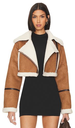 Faux Shearling Jacket in . Size M, S - Adrienne Landau - Modalova