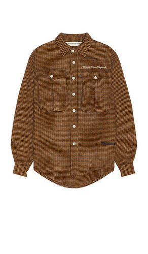 Cargo pocket button down shirt in color brown size L in - Brown. Size L (also in M, S - Advisory Board Crystals - Modalova