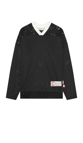 Juxtaposition Lace Mesh Hockey Shirt in . Size M, S, XL/1X - Advisory Board Crystals - Modalova