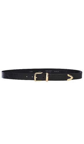 Cinturón gold tip en color talla M/L en - Black. Talla M/L (también en XS/S) - AUREUM - Modalova