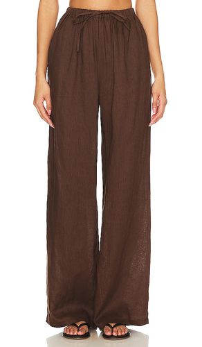 Linen Drawstring Trouser in . Taglia M, S, XL, XXS - AEXAE - Modalova