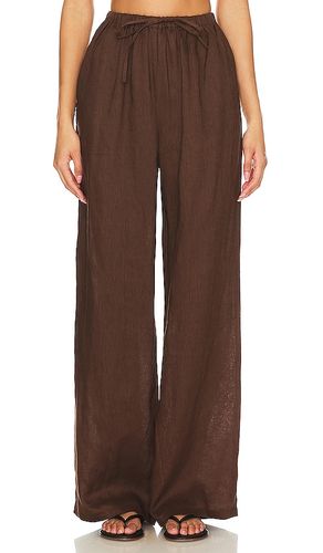 Linen Drawstring Trouser in . Taglia M, XXS - AEXAE - Modalova