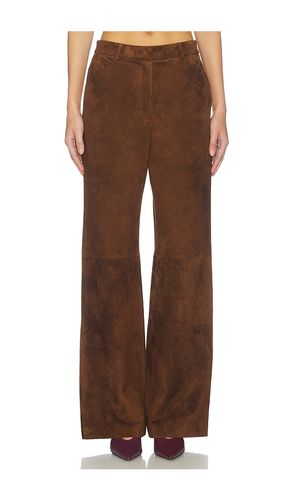 Leather Suede Straight Leg Pant in . Size M. Also in XS, L - AEXAE - Modalova