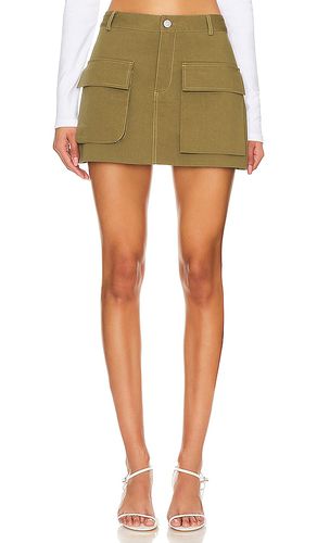 Mini skirt in color army size M in - Army. Size M (also in S, XXS) - AEXAE - Modalova