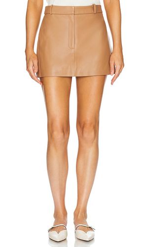 AEXAE Mini Skirt in Tan. Taglia S - AEXAE - Modalova