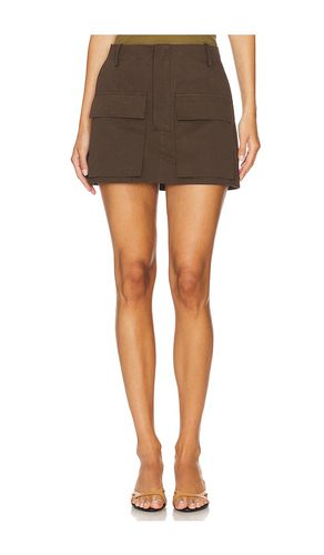 Minifalda cargo pocket en color talla L en - Brown. Talla L (también en S, XS) - AEXAE - Modalova